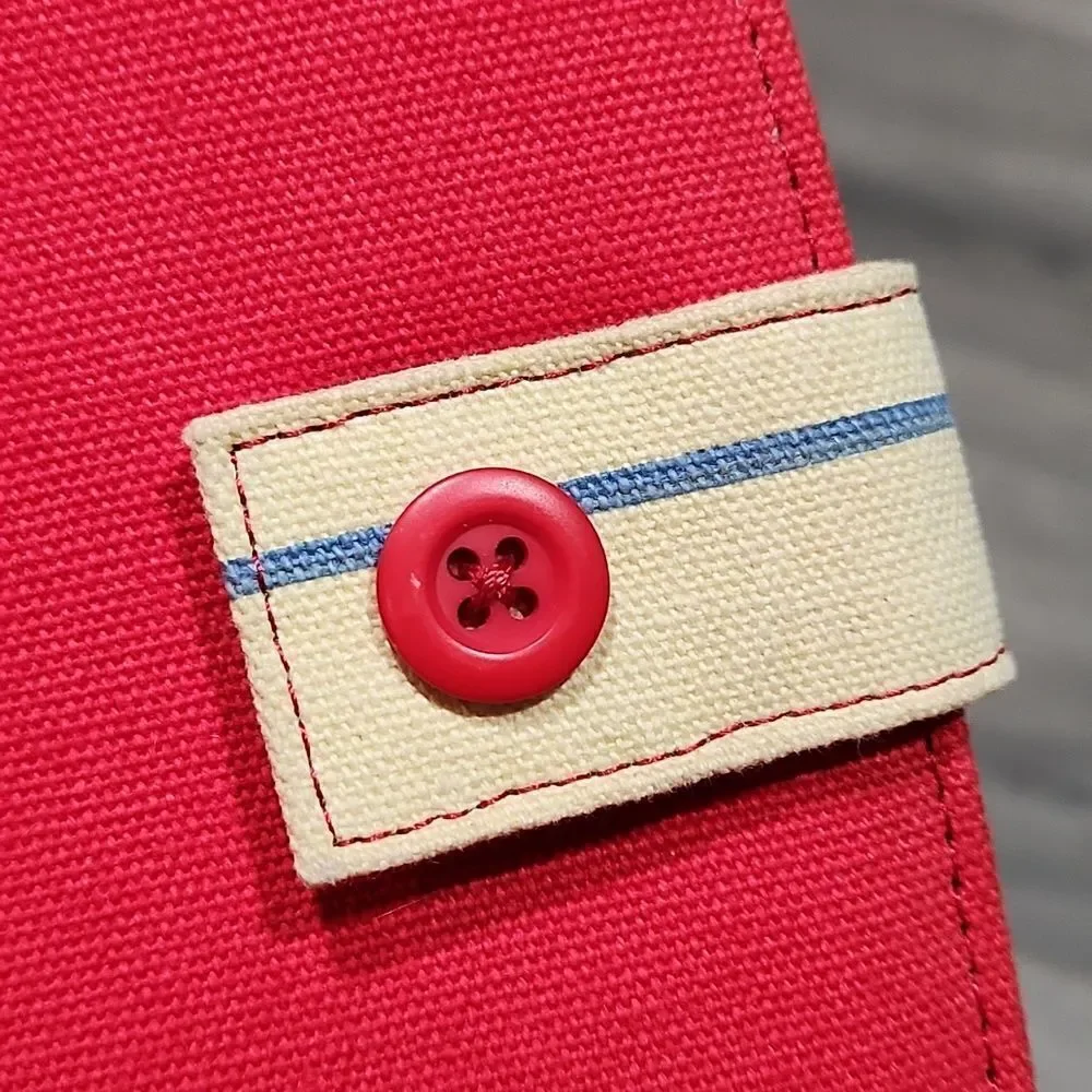 GUC Canvas VTG Red Journal Book